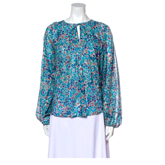 Warm  Floral Print Top - Picture 1 of 7